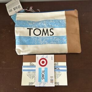 Toms | 3 Pack Journal and Zipper Pouch Bundle NWT